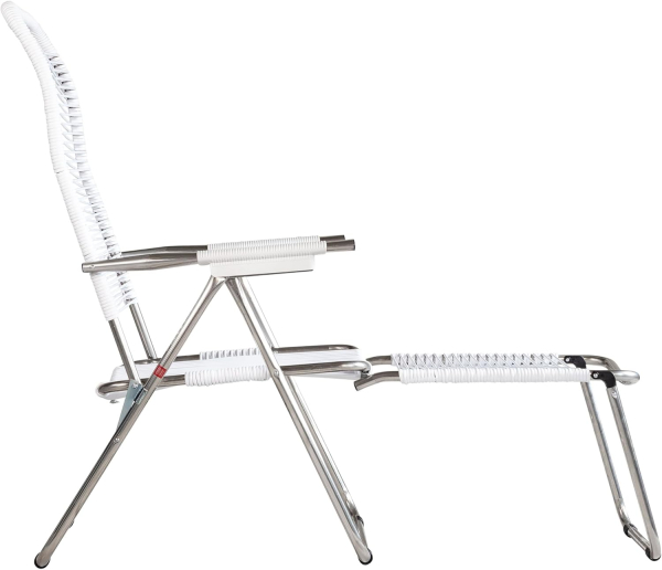 FIAM® Liegestuhl/Sessel Spaghetti Weiss